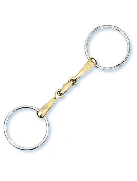 Stubben Sweet Copper Mouth Loose Ring Snaffle 