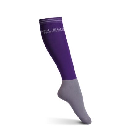  KM Elite Socks Purple/Silver