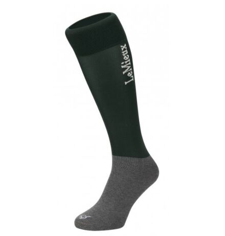 Le Mieux Competition Socks Green (Twin Pack) 