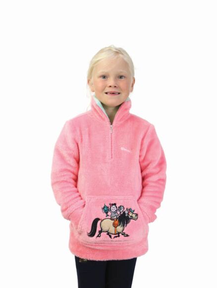 Hy Equestrian Thelwell Collection Children’s Soft Fleece Pink