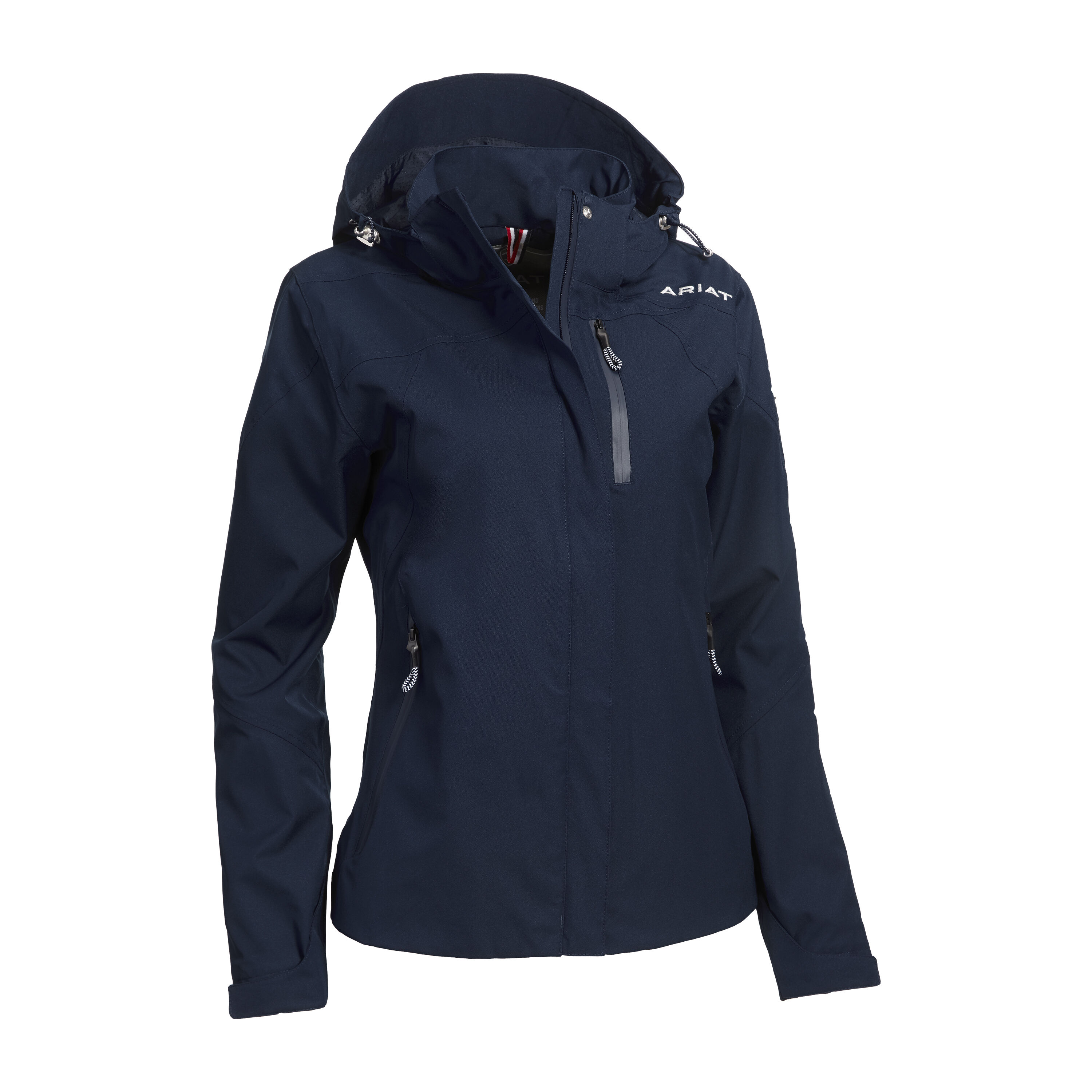 Ariat women's coastal waterproof jacket navy